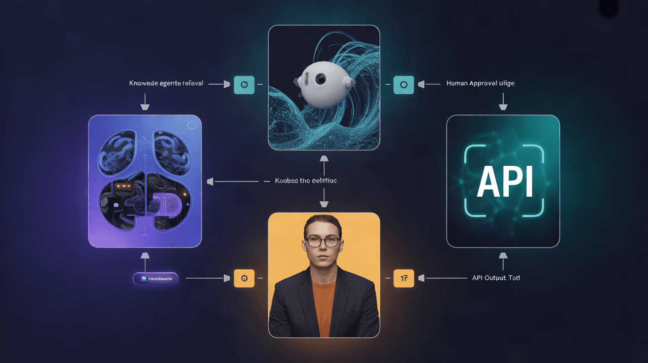 Langflow Agent 教程：可视化 Flow、工具审批、API 接入与人工验收