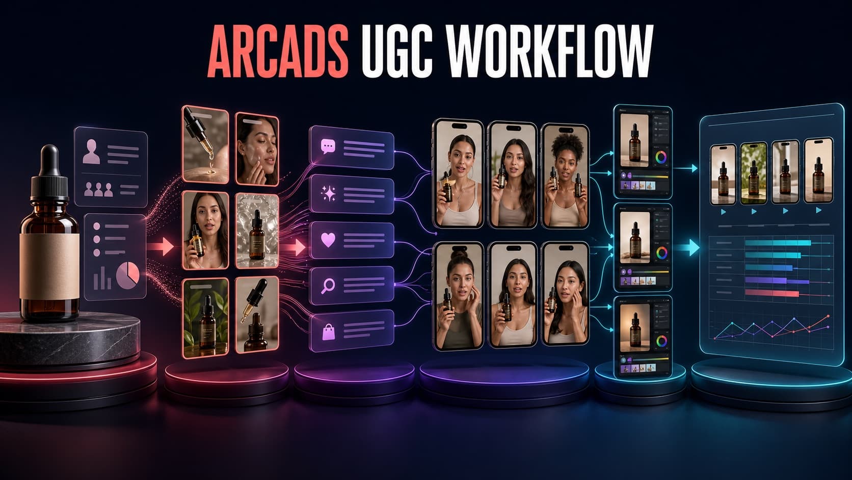 Arcads 教程：从产品卖点到可测试的 UGC 广告素材