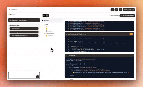 open-lovable 预览图